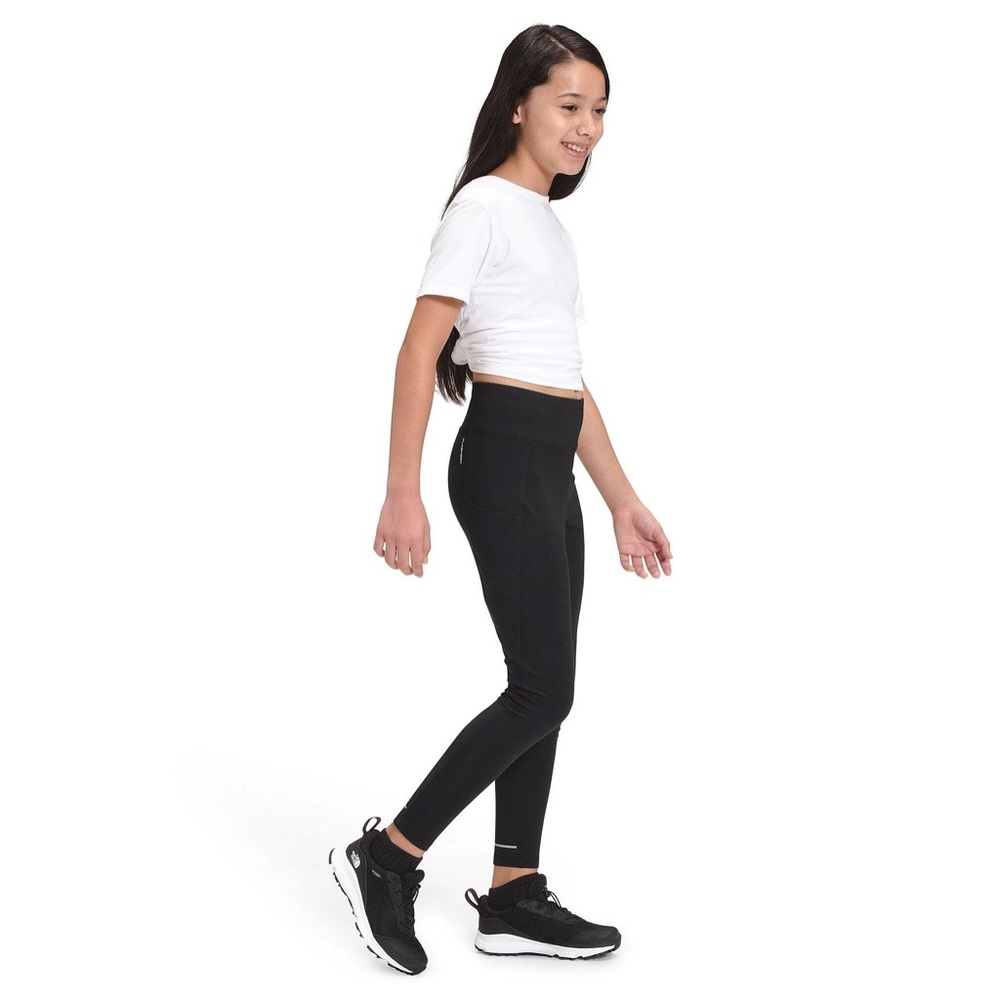 The North Face - Girls' On Mountain Tight - Black - NWT - With Pocket - Picture 3 of 4